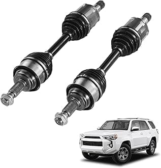 VEVOR CV Axle Shaft Assembly, 2 Pieces Front Left & Right (Driver and Passenger Side), Automotive Replacement CV Joint Axles Pair Compatible with 2003-2022 Toyota 4Runner, Alloy Steel & Carbon Steel