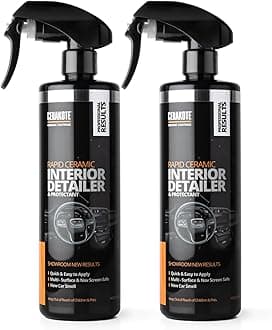 CERAKOTE Rapid Ceramic Interior Detailer and Protectant (28 fl oz.) – Quick and Easy – Multi-Surface Safe – Interior Car Cleaner Spray – Dry to the Touch – Clean and Protect Your Car, Truck, or SUV