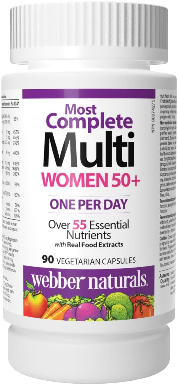 Women's 50+ Most Complete Multi, 90 Vegetarian Capsules