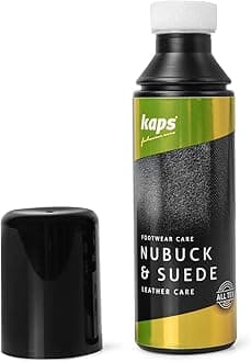 Shoe Conditioner for Nubuck and Suede, with Sponge Applicator, Kaps Nubuck Suede Care, 7 colours