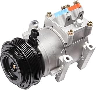 ECCPP AC Compressor with Clutch 2010 2011 2012 2013 for Ford Fiesta 1.6L AC Compressor