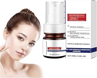 Anti-Spot Serum - Remover Freckle Essence, Spo𝐭 Remover Serum for Face, Da𝐫𝐤 Spo𝐭 Corrector for Face and Body, Spo𝐭 Corrector Facial Serum for All Skin Types (1pc)