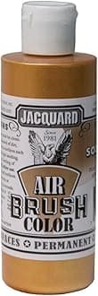 Jacquard Airbrush Color 4Oz Metallic Solar Gold