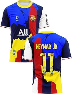 RockinRetailz Neymar Jerseys for Boys and Mens 2025-26 (N11 Fans Jersey Special Version)