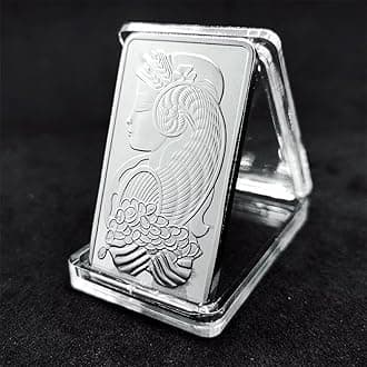 YIQILAFADA Suisse Lady Fortuna Silver Bar, Replica Silver Bullion for Paperweight Movie Prop Novelty Gift