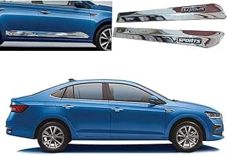 Car Door Body Side Beading/Molding/Cladding for Skoda Slavia Set of 04