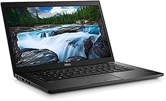 Dell (Refurbished) Newest Latitude 7480 Business Laptop Notebook Pc (Intel Core I7-6600U, 16Gb Ram, 256Gb Ssd, Hdmi, Wifi, Camera, Thunderbolt 3) Win 10 Pro, Black