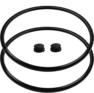 2Pcs 09985 Pressure Canner Sealing Ring Replacement for Presto 01745 01751 01755 01781 01782,Pressure Cooker Gasket Fits for Presto 16 18 23 Quart Cooker,Pressure Cooker Parts & Accessories