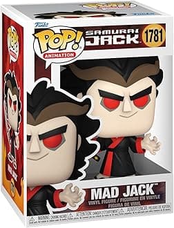Funko Pop! Animation: Samurai Jack - Mad Jack - Vinyl Collectible Figure - Gift Idea - Official Merchandise - Toy for Children and Adults - TV Fans - Model Figure for Collectors and Display