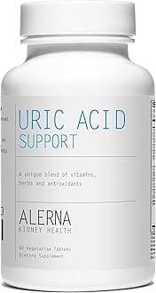 Uric Acid Support - Tart Cherry, Celery Extract, Turmeric, Quercetin - Support Normal Kidney Function - 60 Vegetarian Tablets