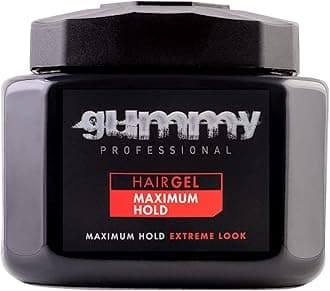 Gummy Hair Maximum Hold Extreme Look Gel (700ml, 23.5oz) -Pack of 6