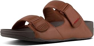 Fitflop K81-gogh Moc Adjustable Slide Sandals, Neoprene mens Sandal