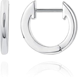 PAVOI14K Gold Plated Cuff Earrings Huggie Stud | Small Hoop Earrings for Women