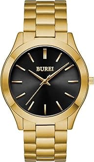 Men Watches Fashion Analog Stainless Steel Quartz Waterproof Watches,Gift for Men.