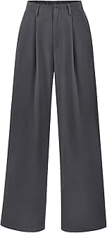 Wide Leg Pants for Women Trendy 2026 Fall High Waisted Business Casual Outfits Work Pant Trousers