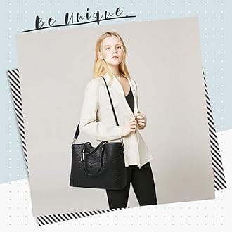 YNIQUE Satchel Purses and Handbags for Women Shoulder Tote Bags Wallets