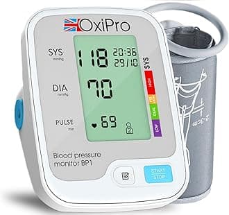 BP1 Blood Pressure Monitors - CE Certified - MHRA Registered - UK Approved Blood Pressure Machine - BP Monitor for Home - Small to Large Cuff Blood Pressure Monitor - Certified Medical Device