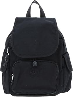 Kipling CITY PACK MINI Small backpack, Black Noir, 14x27x29 cm (LxWxH)