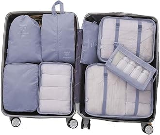 Luggage Packing Organizers Packing Cubes Set for Travel