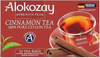 Premium Tea Cinnamon Tea 25 Tea Bags, 50g