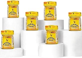 Aboniki Balm (6 Glass Jars) - Powerful and Fast-Acting Pain Relief for Muscles, Joints, and Whole Body. Get Quick Relief and Comfort with The Original Balm - Soothes Aches and Pains.