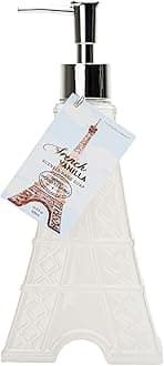 Effiel Tower Plastic Hand Soap Dispenser: Simple Pleasures Shaped Bottle with Scented Liquid Soap - Decorative Hand Pump Refillable Soap Dispenser for Kitchen and Bathroom (Paris) - 500ML Paris Decor