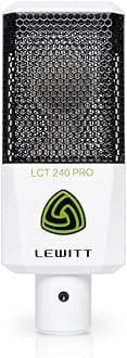 LCT-240-PRO Compact Condenser Microphone, White
