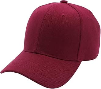 Baseball Cap Men Women - Classic Adjustable Plain Hat