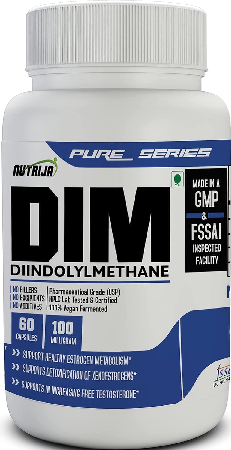 DIM (DIINDOLYLMETHANE) 100mg - 60 Capsules