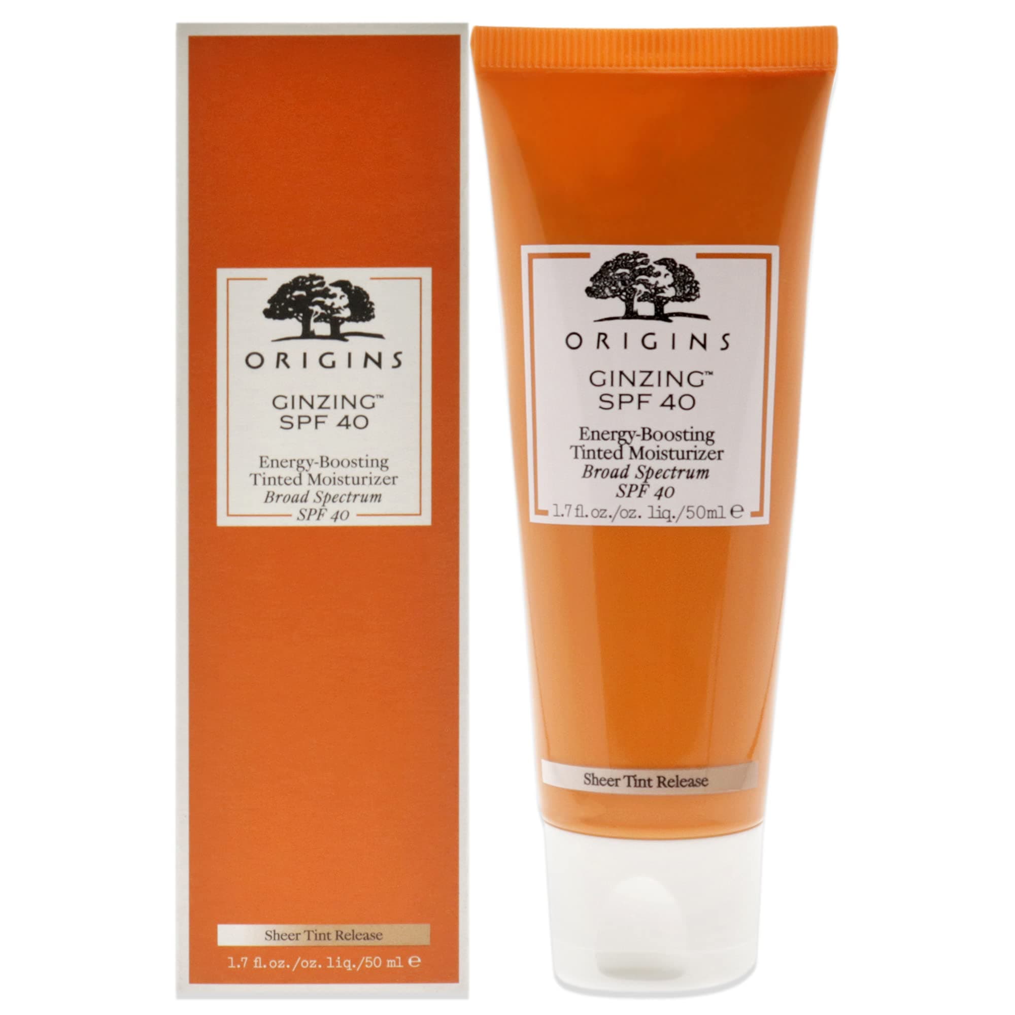 Energy-Boosting Tinted Moisturizer with SPF 40 (1.7)