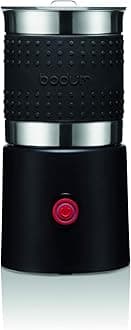 Bistro 13.5oz Bistro Barista Electric Milk Frother, Automatic Temperature Control, Boil-Dry Protection, Black