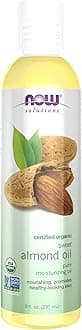 Now Foods Organic Almond Oil, 8 Oz