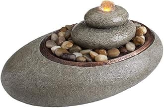 Mirra Oceanside Relaxation Fountain - Serene Decorative Home Decor