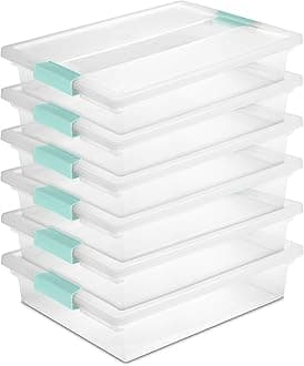 Large Clip Storage Box, 14 in x 11 in x 3.25 in (Standard)
