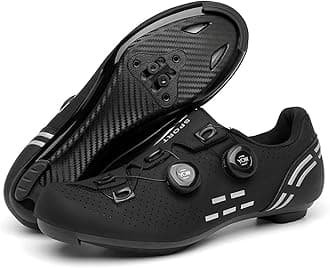 Cycling Shoes for Men and Women - Road and Mountain Bike Riding Footwear, Lightweight, Breathable, With Reflective Stripes