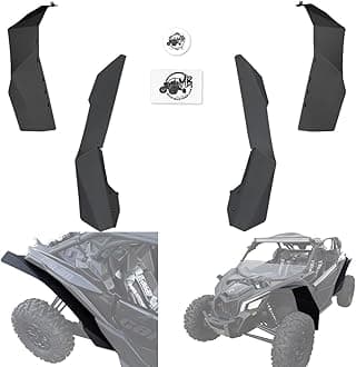 MudBusters Super Max Stock Fender Flares for Can-Am Maverick X3 RS (72inch)