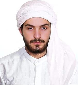 JPXH keffiyeh arabe para hombre turbante muslim palestine scarf saudi arabic agal sheik gorros costume for men