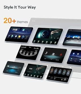 XTRONS 13.3 Inch Android Car Headrest Monitor for Back Seat IPS Touch Car Screen TV Tablet 32GB Portable Video Player Support Netflix/YouTube, Screen Mirroring HD Input WIFI