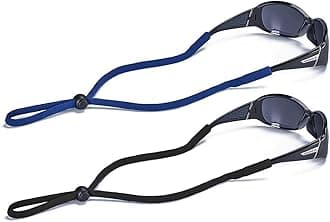 SHINKODA Adjustable Sunglasses Strap/Lanyard Sports Glasses Retainer for Men Women and Kids Color Combos Pack of 2