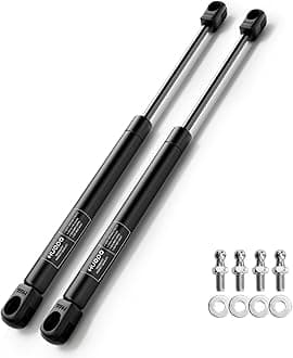 HUOPO C1608054 20 Inch 100lb/445N Truck RV Door Window Bed Gas Strut Shock Tonneau Cover Lift Support Kit Boat Heavy Lid Storage Hatch Box Spring Floor Hydraulic Replacement Parts, Set of 2