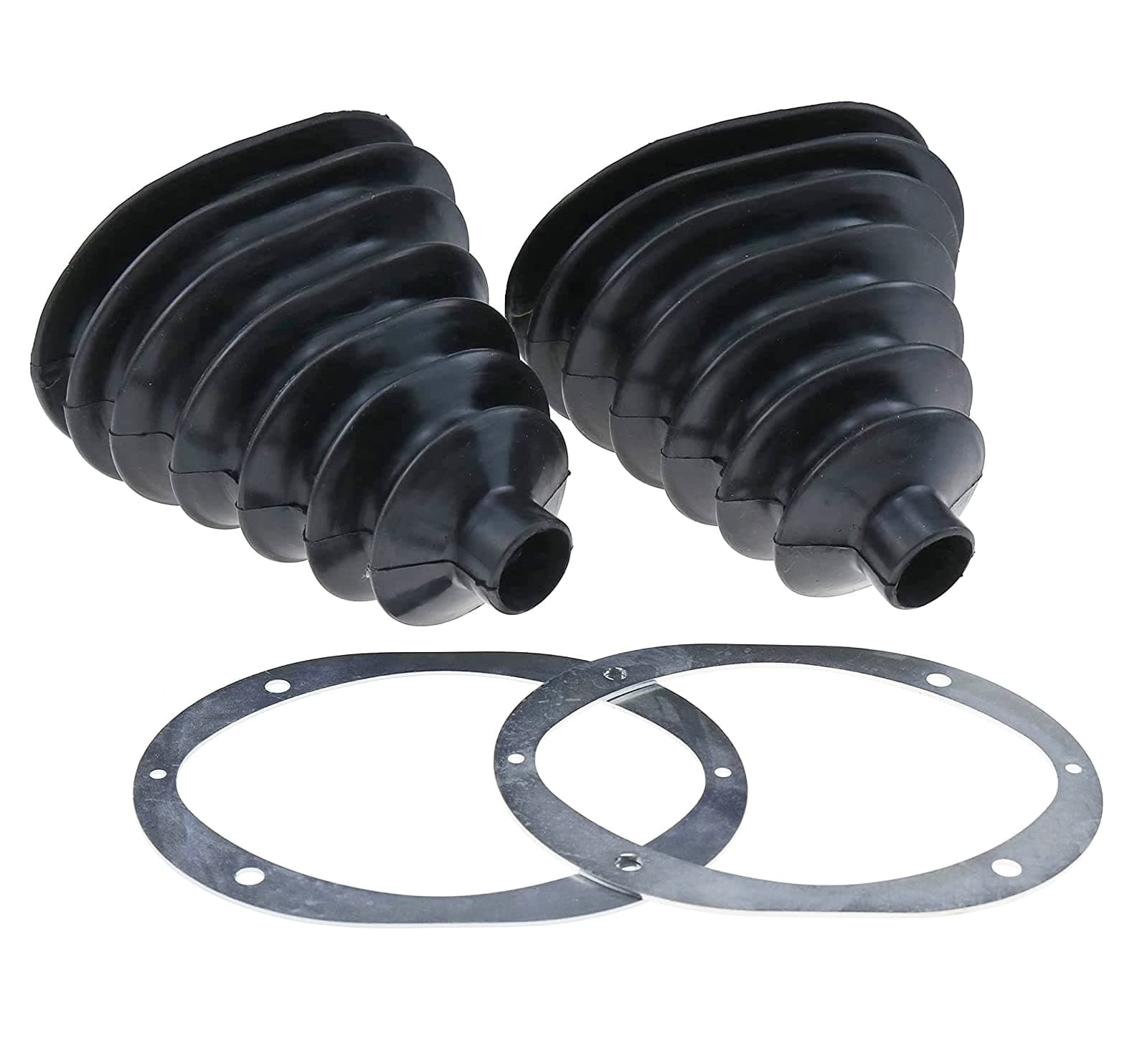 JEENDA 2PCS Rubber Boot Steering Arm 6532127 for Bobcat Skid Steer 730 731 732 741 742 743 751 753 763 773 7753 843 853 863 864 864 873 883 943 953 963 S130 S150 S160 S175 S185 T190 T200 T250 Black