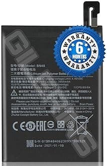Original BN48 Battery for Xiaomi Redmi Note 6 Pro/Note 6 / M1806E7TG / M1806E7TH / M1806E7TI / Battery with 6 Month Warranty****(P0189)