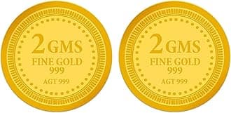Swarnavarsham Hallmarked Gold Coin 24K 4gm (2gm + 2gm)