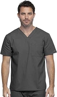 Men & Women Scrubs Top Workwear Professionals Tuckable V-Neck WW644