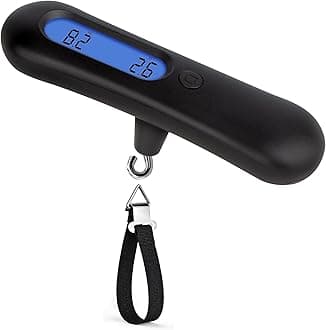 Archery Bow Scale 110LB/50KG for Recurve & Compound Bow Tuning, LCD Backlight Hanging Scale with Dual KG/LB HD Display, Portable Bow Tuning Tool for Outdoor Hunting