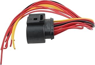 Carbhub 2 Pcs 10 Pin Headlight Wiring Adapter Plug Fit for Audi A3 VW Jetta Mk4 Replace 1J0973735, 1J0 973 735