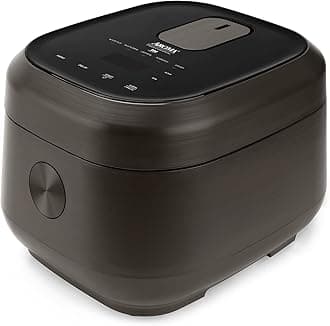 Housewares Professional 12-Cups (Cooked) / 3Qt. 360° Induction Rice Cooker & Multicooker (ARC-7606B), Black, 12 Cup