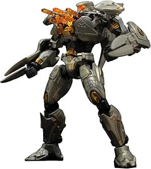 x Empire Sky Studio 1/12 Pacific Rim Mech Action Figure, Boxed Unique Figure Idea, 5 in Assembly Collectible Mecha Action Figures Kits