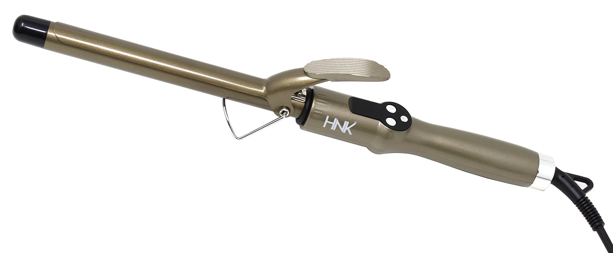 HNK Curling Iron - Ceramic Curling Tong with Digital Control (22 MM)