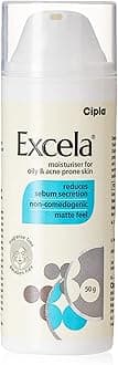 Cipla Excela Moisturiser for Oily & Acne Prone Skin, 50g